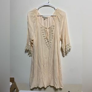 Love Luscious Dress Cream size Large